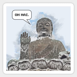 Hi Buddha Magnet